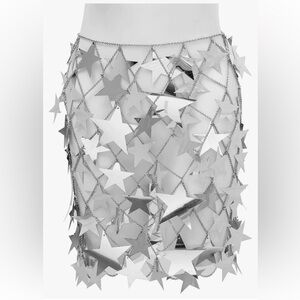 Sequin Star Skirt